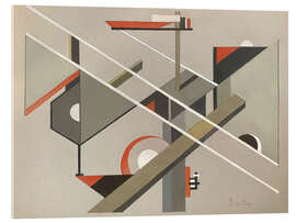 Acrylglasbild Suprematist Komposition, 1919 - El Lissitzky