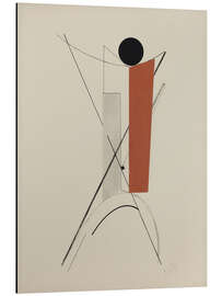 Print på aluminium Kestnermappe Proun, 1923 - El Lissitzky