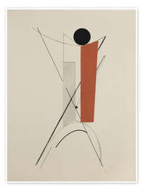 Plakat Kestnermappe Proun, 1923 - El Lissitzky