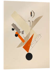 Acrylglasbild Der Weltenbummler, 1923 - El Lissitzky