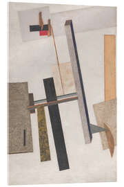 Acrylglasbild Proun 2 (Konstruction), 1920 - El Lissitzky