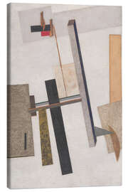 Canvas print Proun 2 (Construction), 1920 - El Lissitzky
