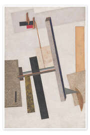 Plakat Proun 2 (Construction), 1920 - El Lissitzky