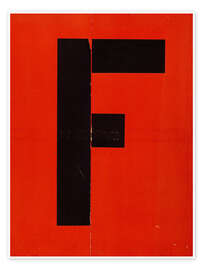 Wall art print Figurines, 1923 - El Lissitzky