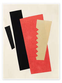 Plakat Composition (Red Black Gold), 1920 - El Lissitzky