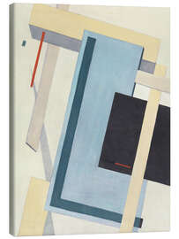 Tableau sur toile Proun 4 B, 1920 - El Lissitzky