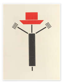 Plakat Dli︠a︡ golosa, Pl 19 - El Lissitzky