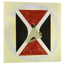 Acrylglasbild Proun 43, 1924 - El Lissitzky