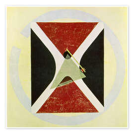 Plakat Proun 43, 1924 - El Lissitzky