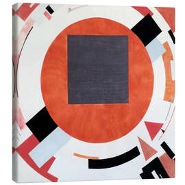 Canvas print Proun Aquarell - El Lissitzky