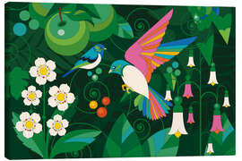 Leinwandbild Emerald Forest - Bo Lundberg