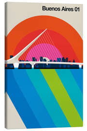 Lærredsbillede Buenos Aires I - Bo Lundberg