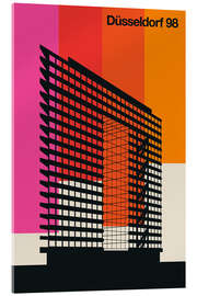 Akrylglastavla Düsseldorf 98 - Bo Lundberg