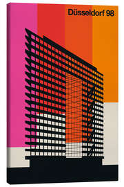 Lærredsbillede Düsseldorf 98 - Bo Lundberg