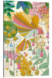 Aluminium print Golden Morning Bird - Bo Lundberg