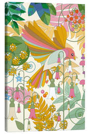 Leinwandbild Golden Morning Bird - Bo Lundberg