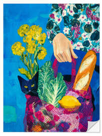 Sticker mural Fresh from the Market - DejaReve