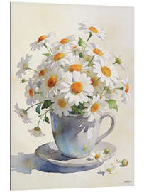 Alubild Teeblümchen - Softlight Boutique