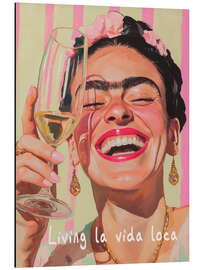 Alubild Frida, la vida Loca - Carina Artspace