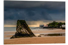 Gallery Print Tenby und Goscar Rock - Simon West