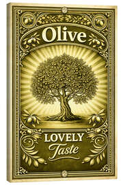 Tableau sur toile Olive - Bettina Dittmann