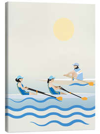 Quadro em tela Women's rowing - Layla Oz