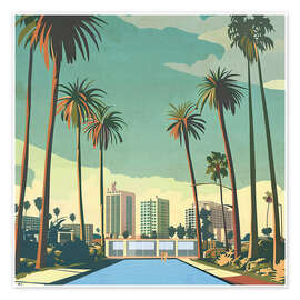 Tavla Mid Century City Pool - Layla Oz