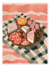 Poster Mediterranean Picnic - Branka Kodžoman