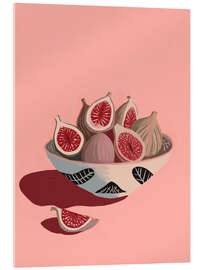 Acrylglasbild Feigenstillleben - Branka Kodžoman