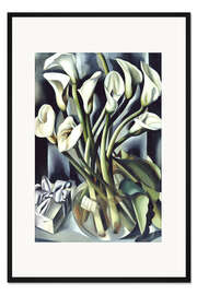 Gerahmter Kunstdruck Arums