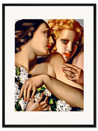 Gerahmter Kunstdruck Frühling, 1928