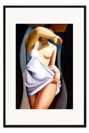 Gerahmter Kunstdruck Das Modell